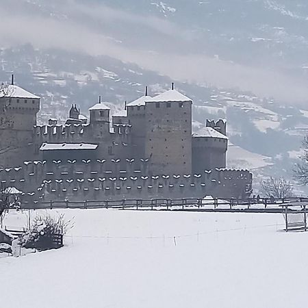 Vue Du Chateau Villa Fenis Kültér fotó
